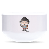 Da Oid Sinzer Griller Keramik Mueslischale Weiss 600ml Staffelberg Front